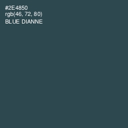 #2E4850 - Blue Dianne Color Image